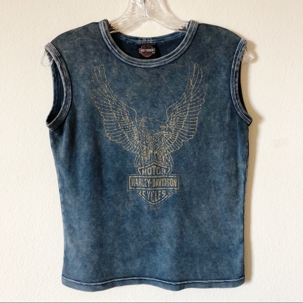 VIntage 90s Harley-Davidson graphic tank